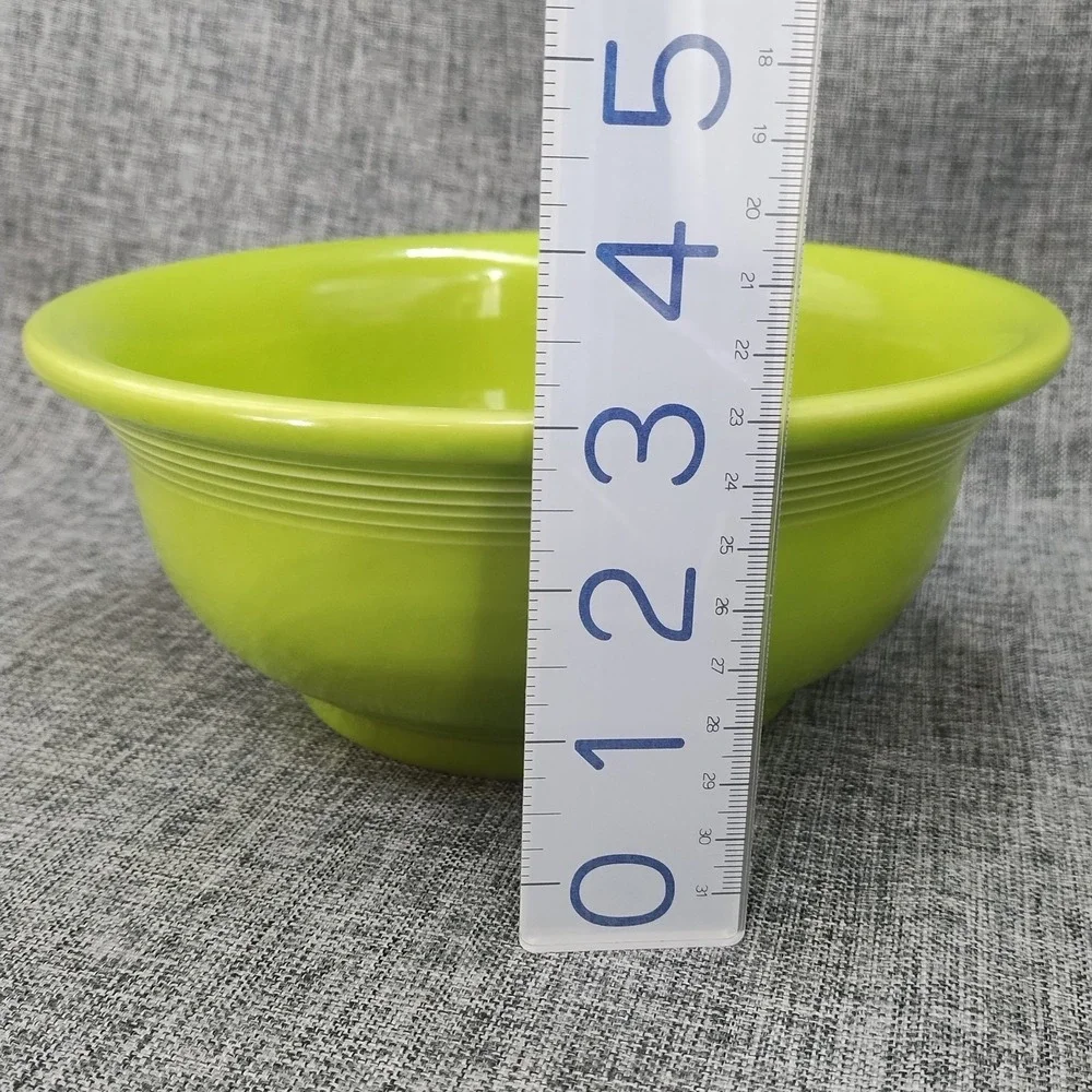 Fiesta Chartreuse Medium & Small Flared Mixing Bowl Set Free Shipping